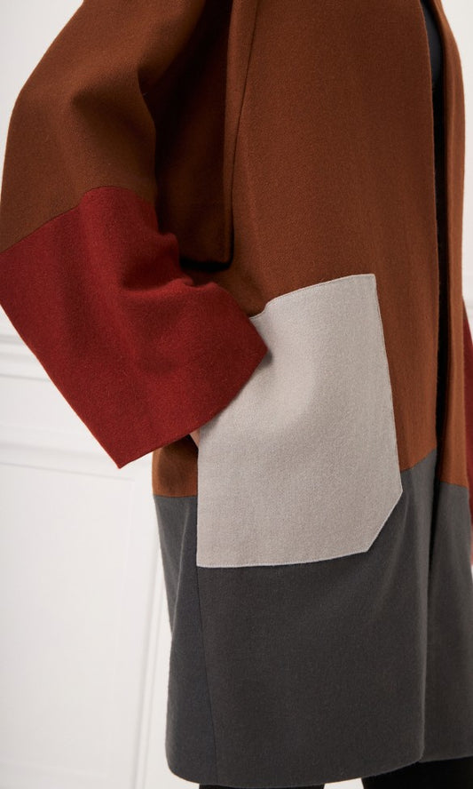 Wool Coat Brown, ARINA