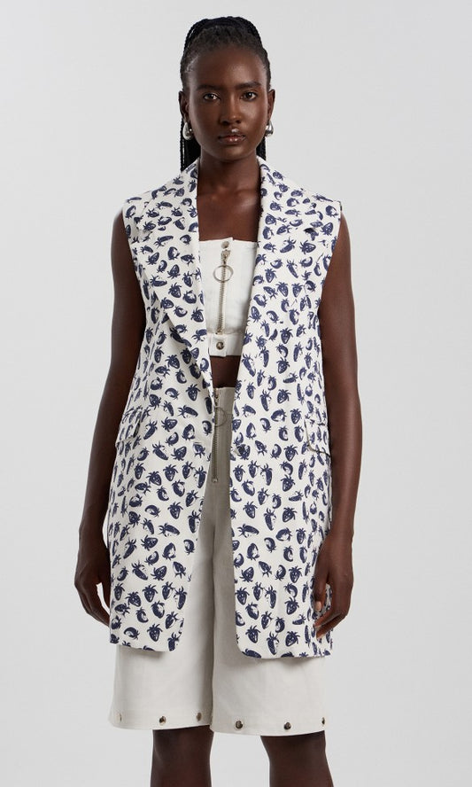 Cotton Vest Strawberry, MARIA