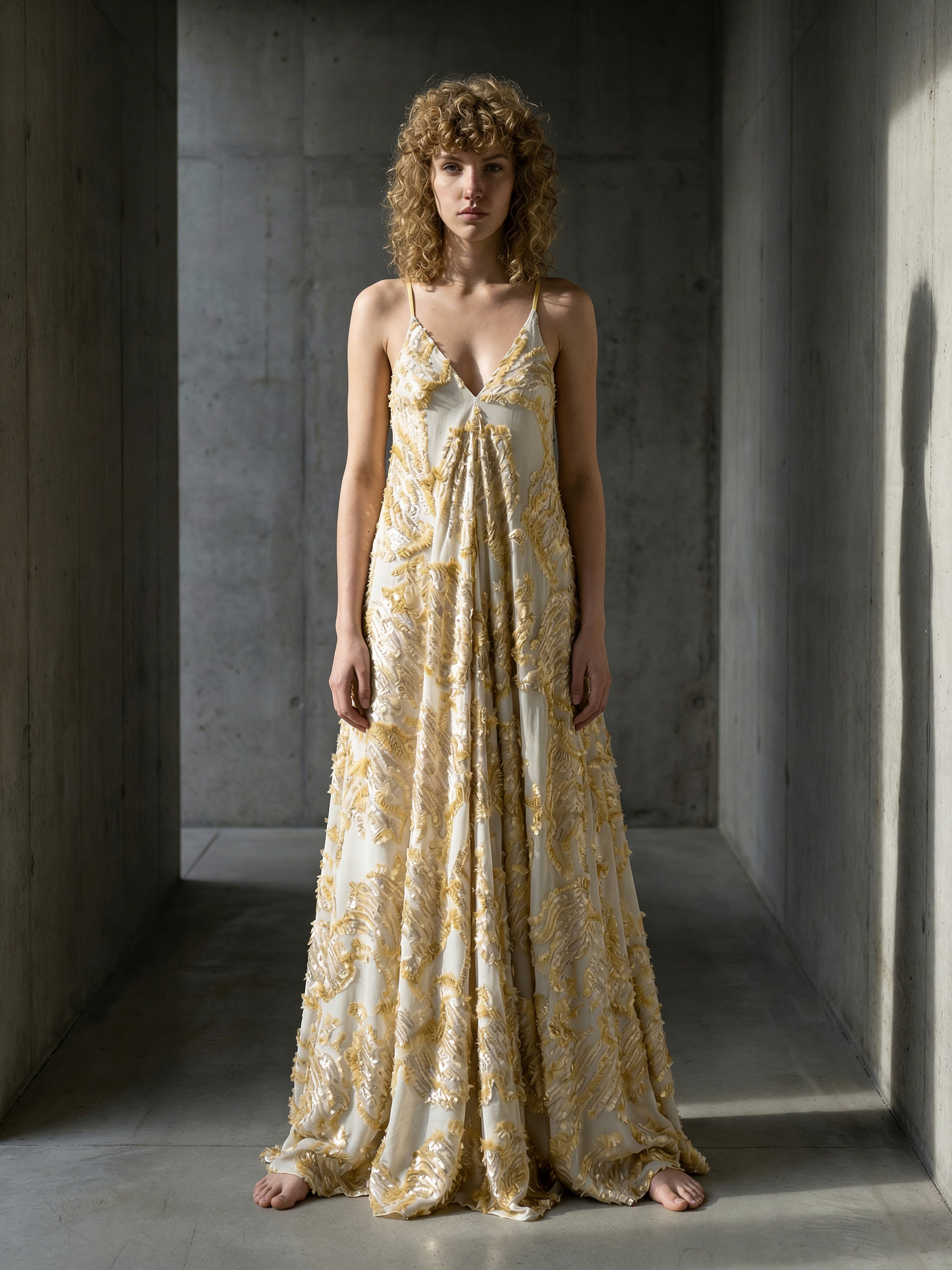 Margarita Maxi Dress  - Yellow