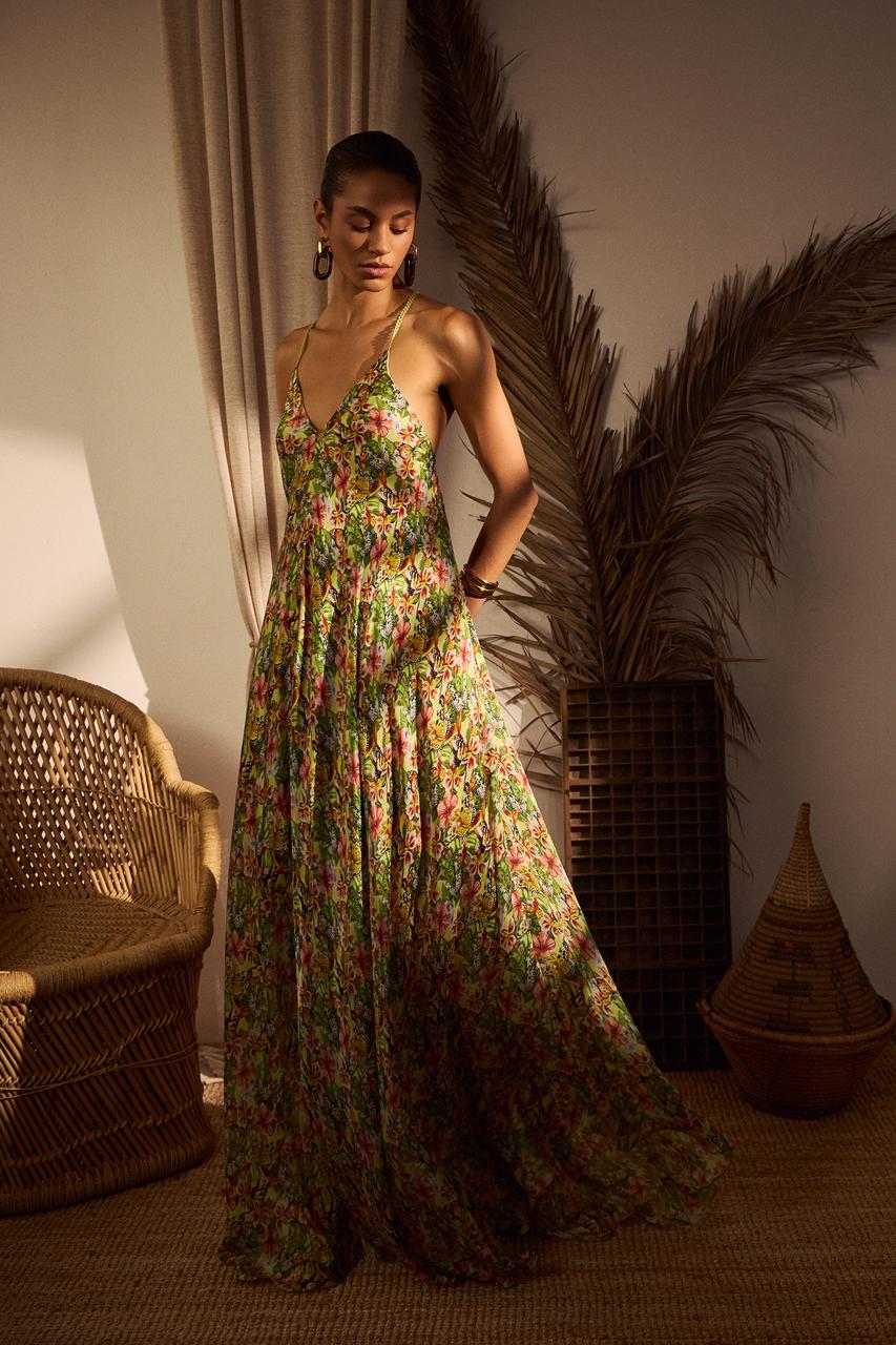 Margarita Maxi  Dress - Butterfly