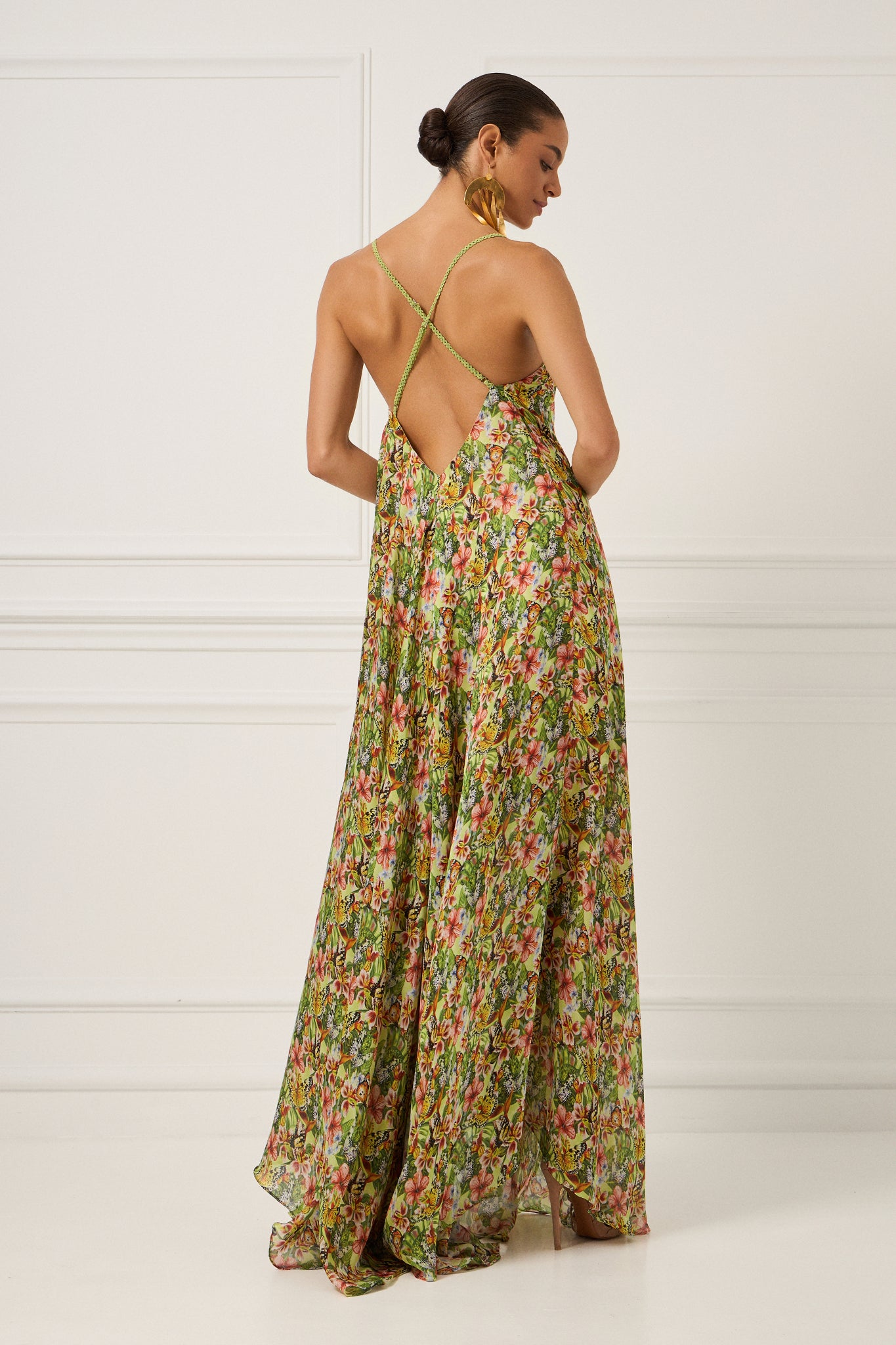 Margarita Maxi  Dress - Butterfly