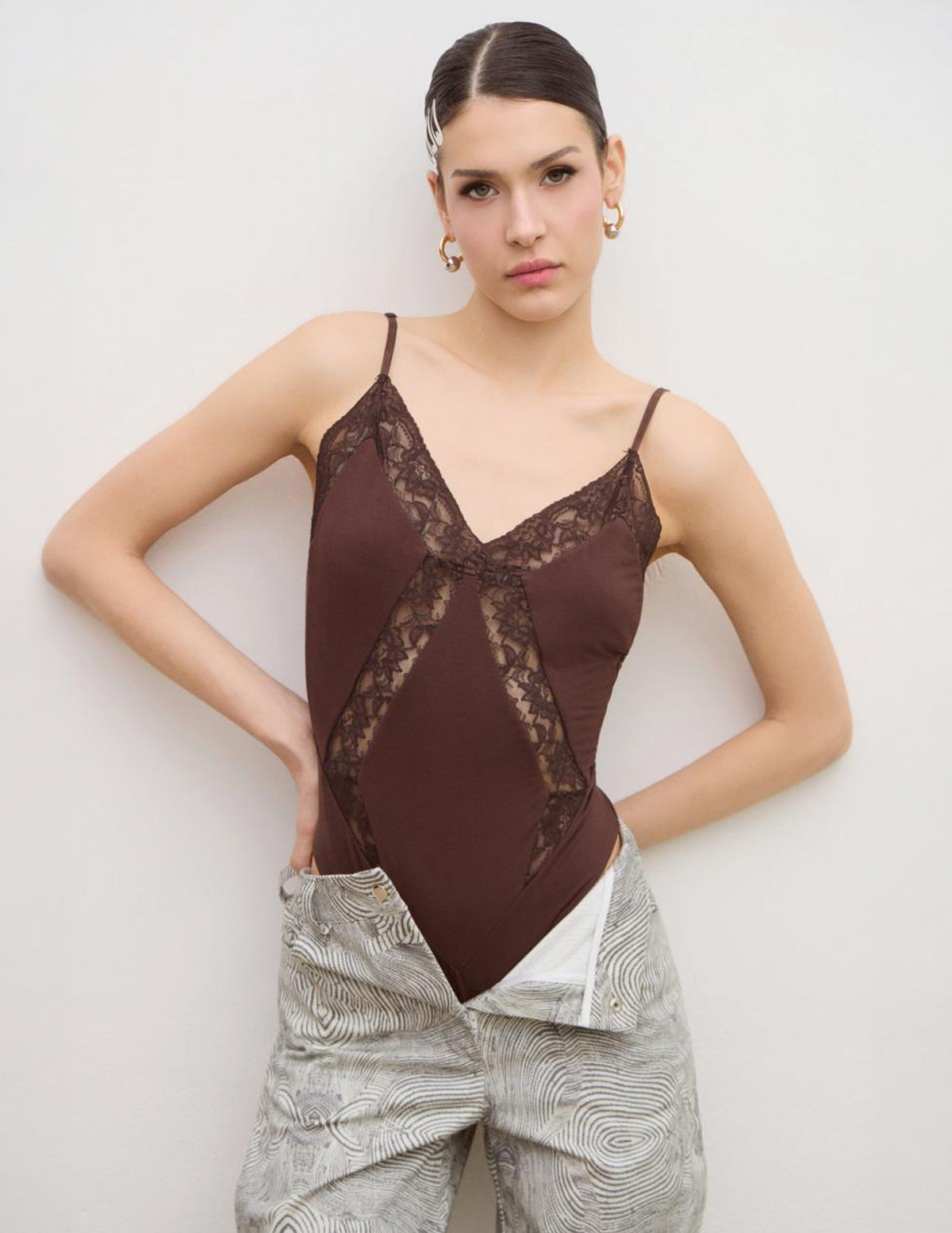 Brown Kelly Bodysuit
