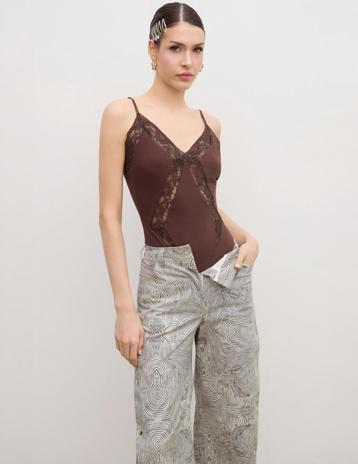 Brown Kelly Bodysuit