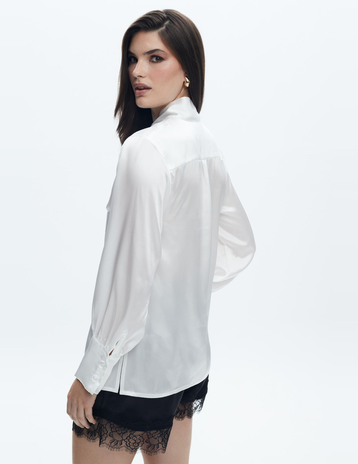 Sienna Silk Shirt Off White – LIUBA FW26, photo 63592