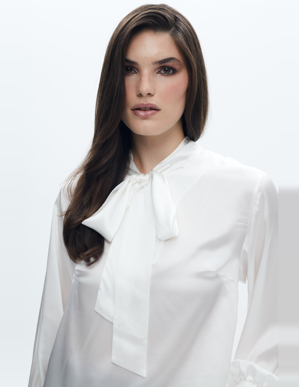 Sienna Silk Shirt Off White – LIUBA FW26, photo 63616