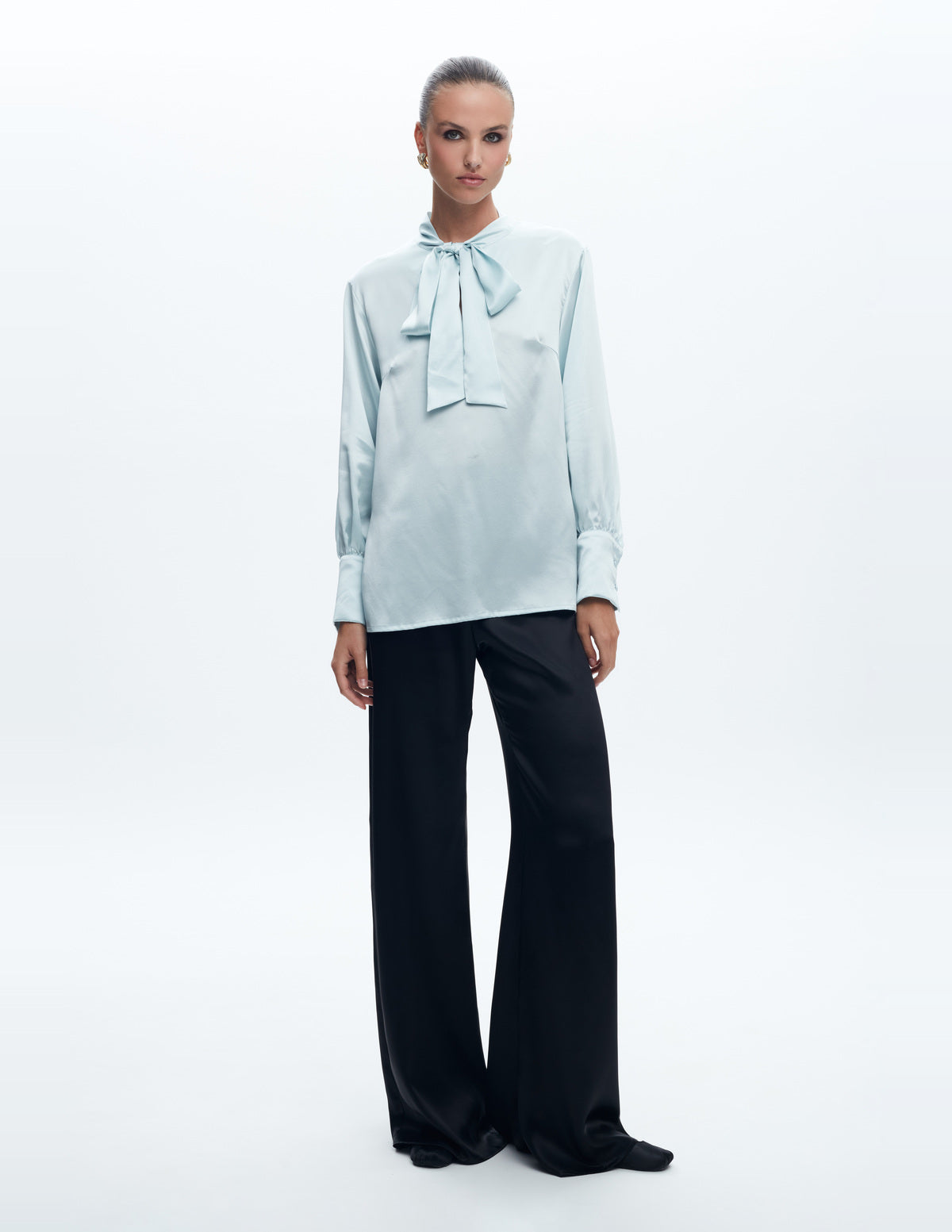 Rommi Pants Black Silk – LIUBA FW26, photo 63691