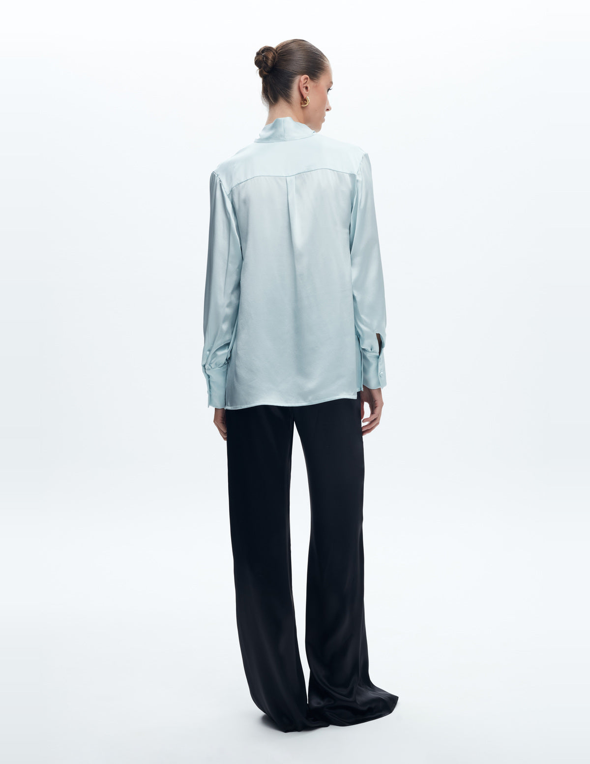 Rommi Pants Black Silk – LIUBA FW26, photo 63702