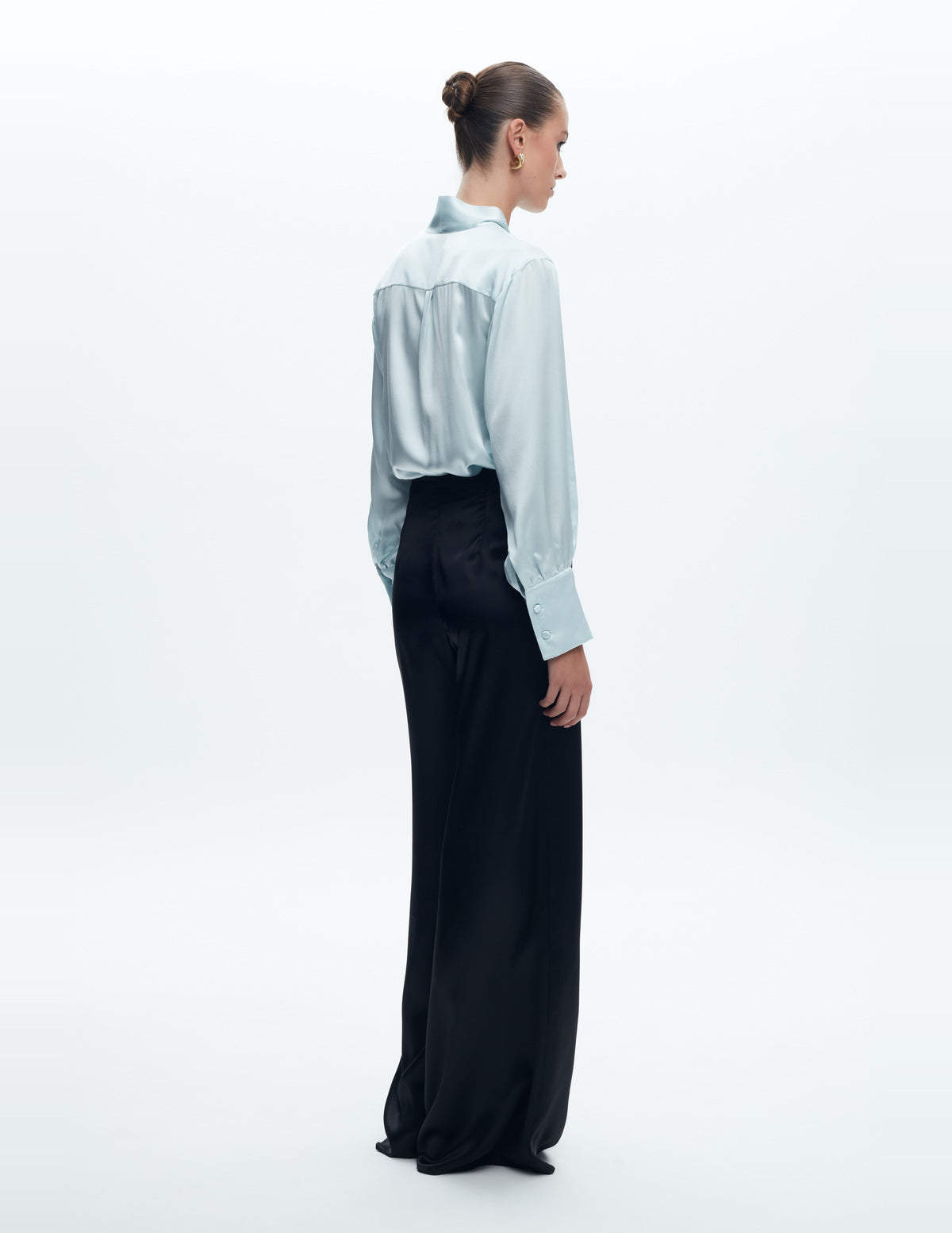 Rommi Pants Black Silk – LIUBA FW26, photo 63772