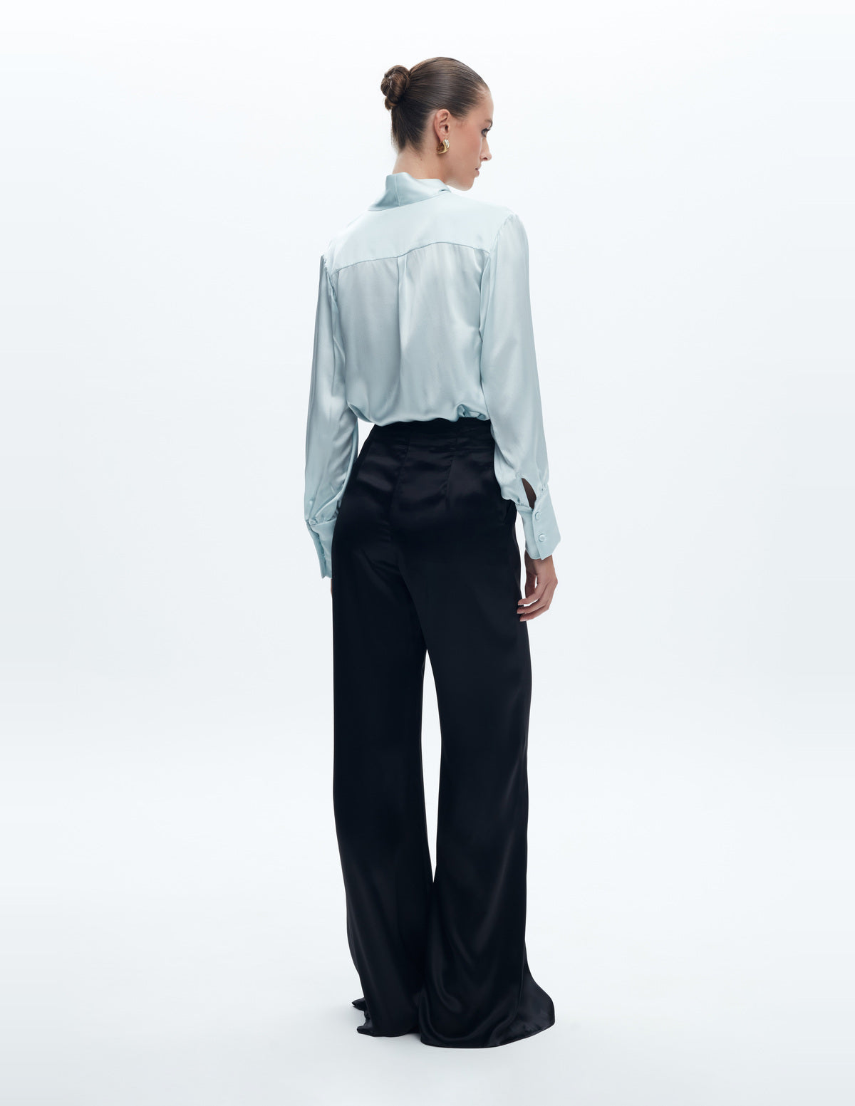 Rommi Pants Black Silk – LIUBA FW26, photo 63773