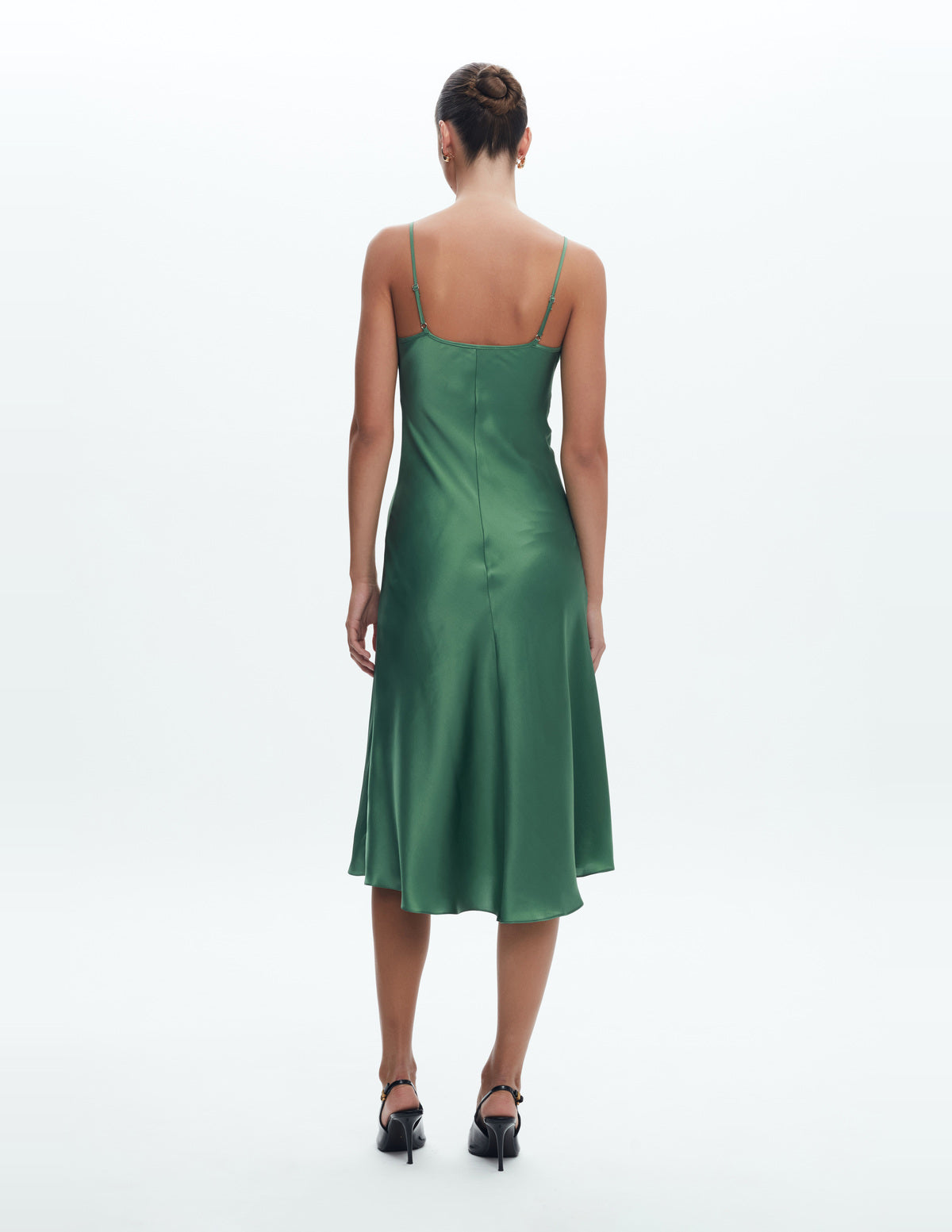 Sienna Silk Midi Dress Light Green – LIUBA FW26, photo 64094