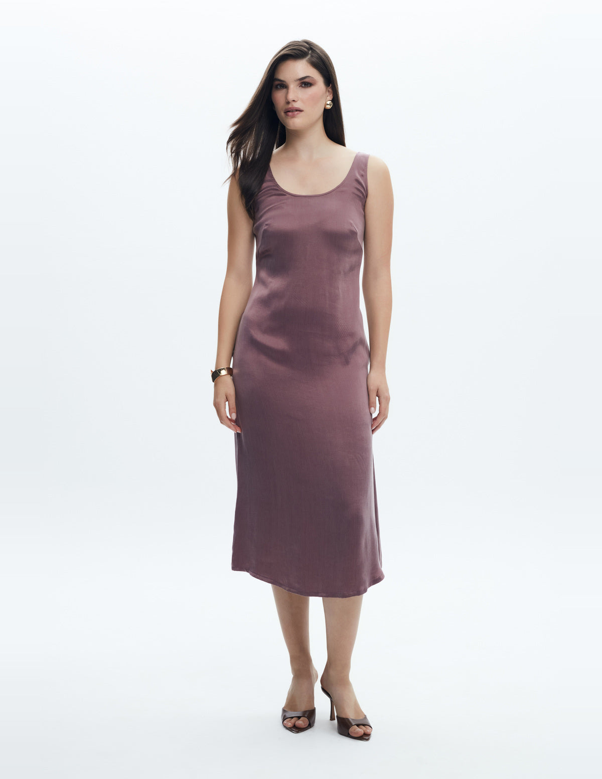 Moon Slip Dress Midi Dusty Pink – LIUBA FW26, photo 64128