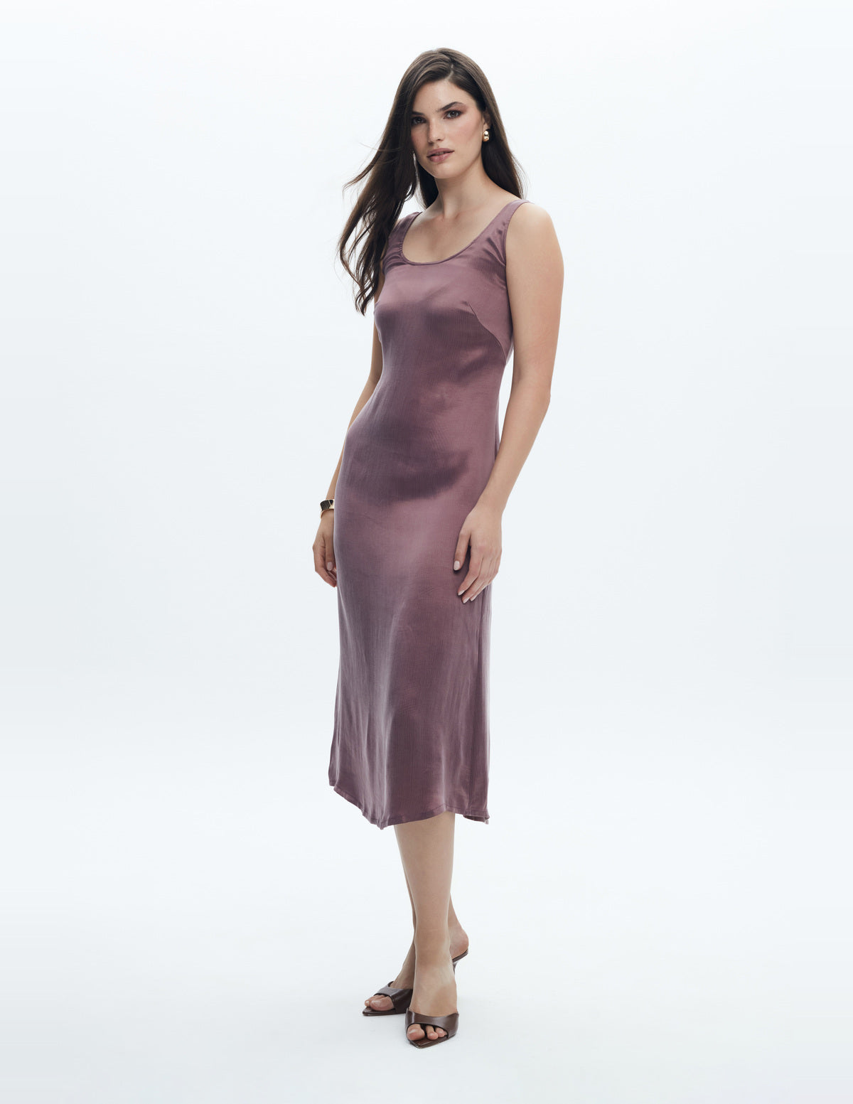 Moon Slip Dress Midi Dusty Pink – LIUBA FW26, photo 64146