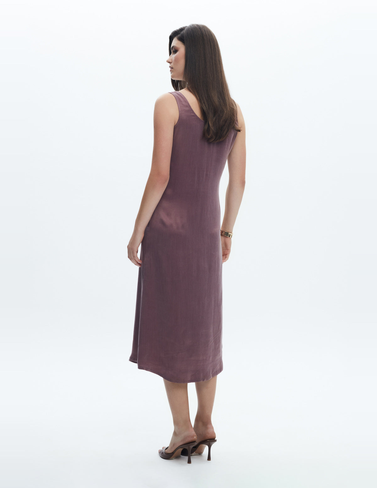 Moon Slip Dress Midi Dusty Pink – LIUBA FW26, photo 64178