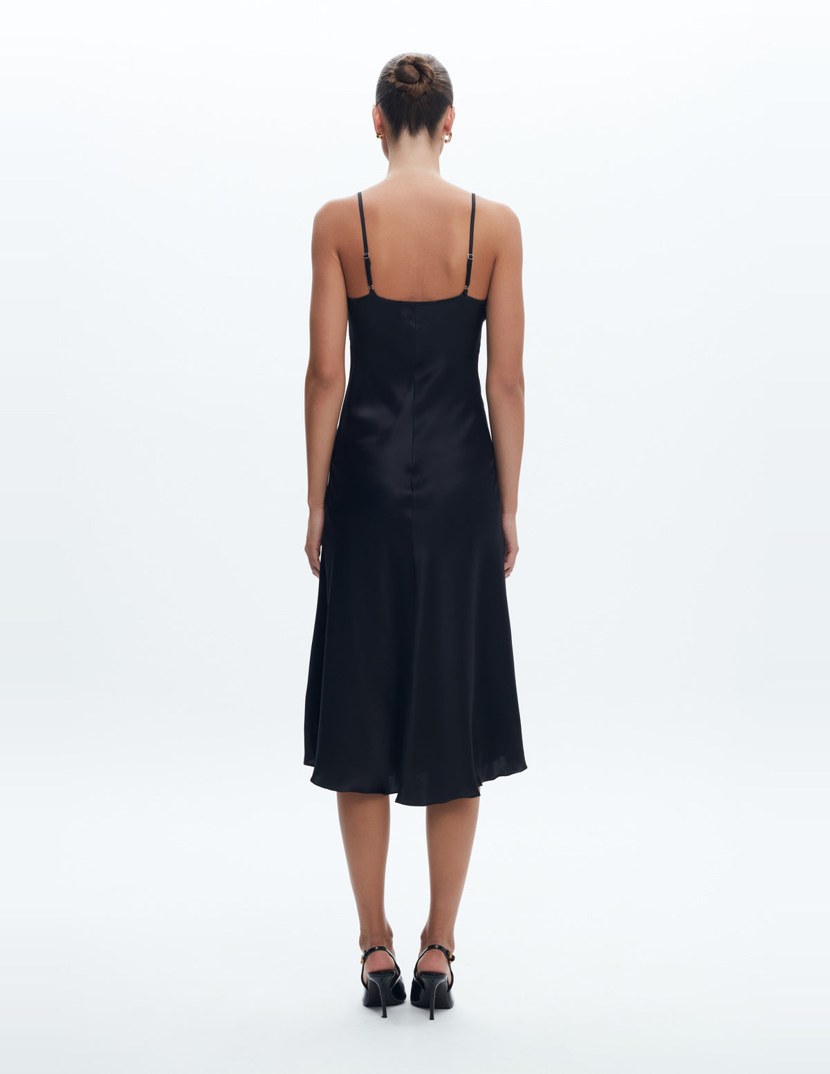 Black Sienna Silk Midi Dress – LIUBA FW26, photo 64210