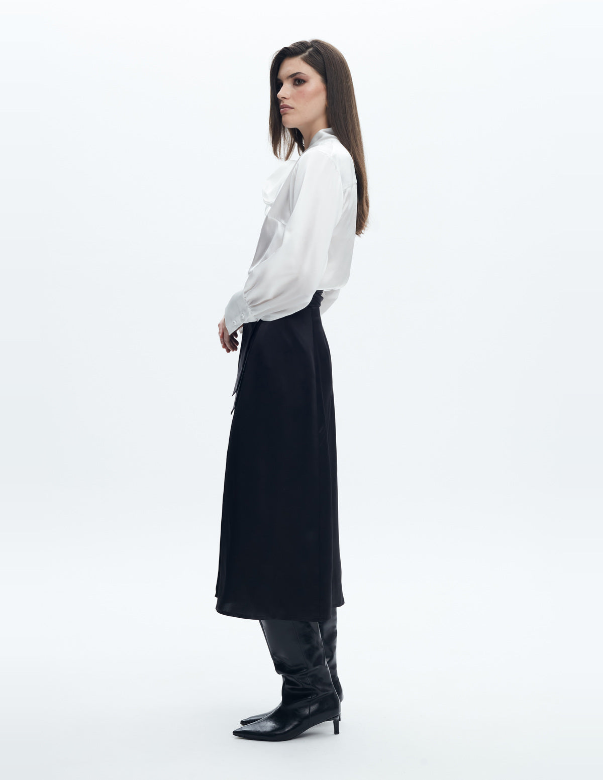 Sienna Silk Shirt Off White – LIUBA FW26, photo 64377