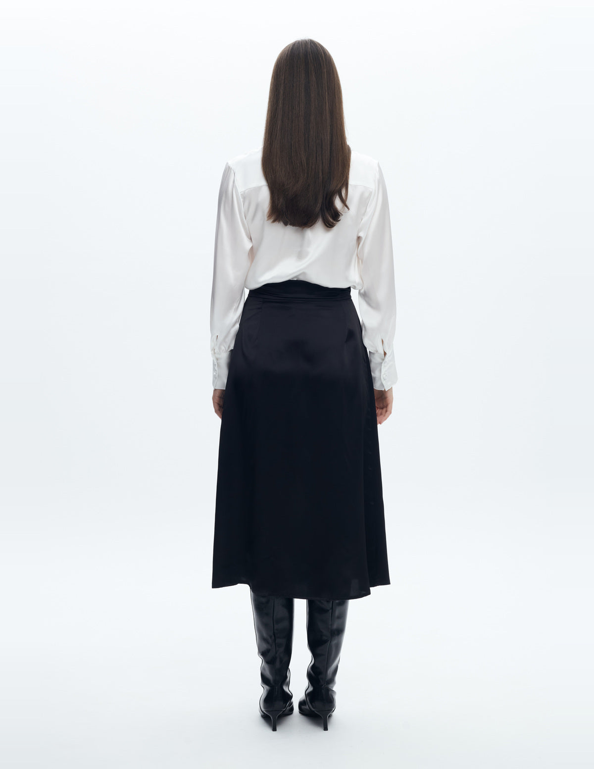 Sienna Silk Shirt Off White – LIUBA FW26, photo 64380