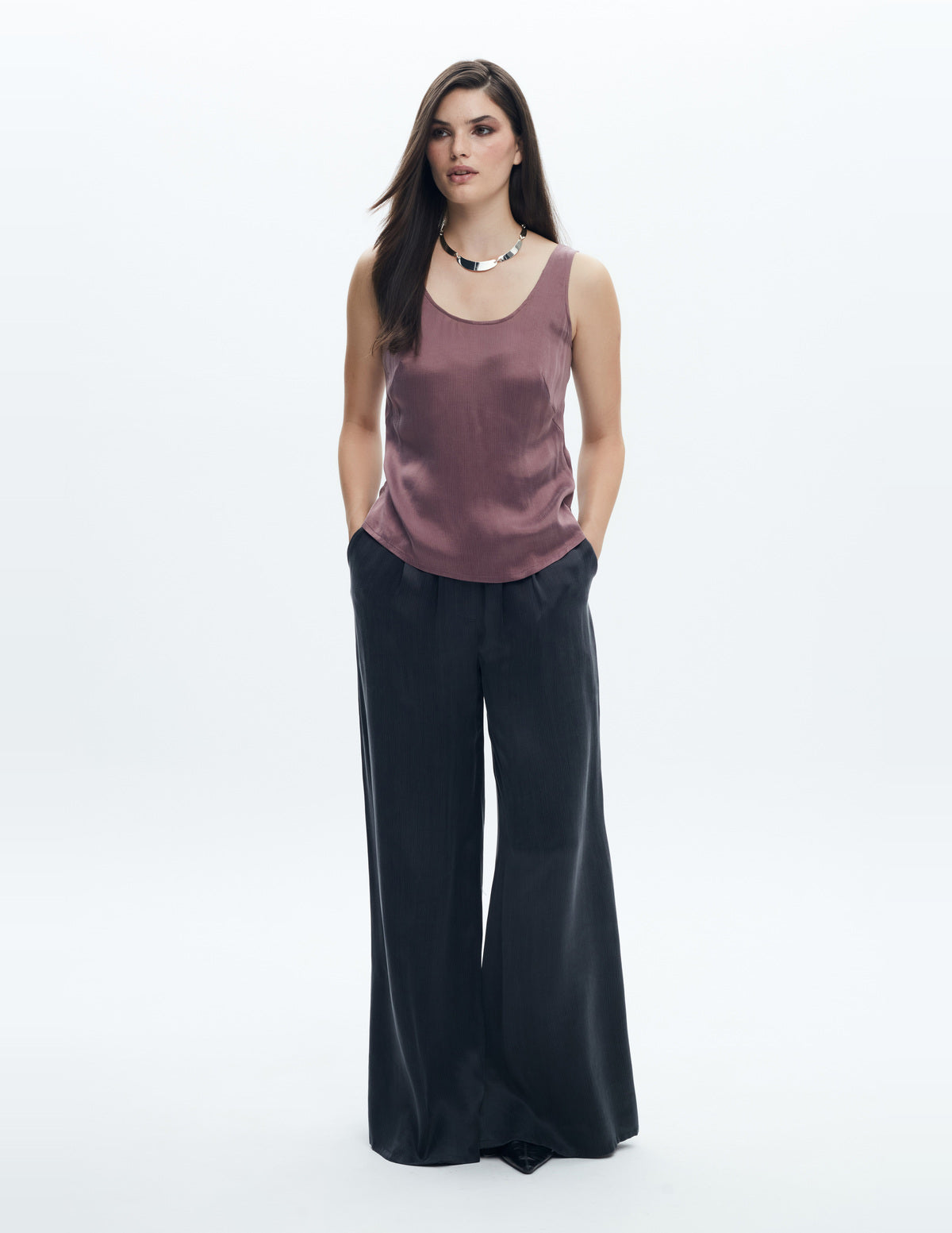 Moon Slip Tank Top Dusty Pink – LIUBA FW26, photo 64456
