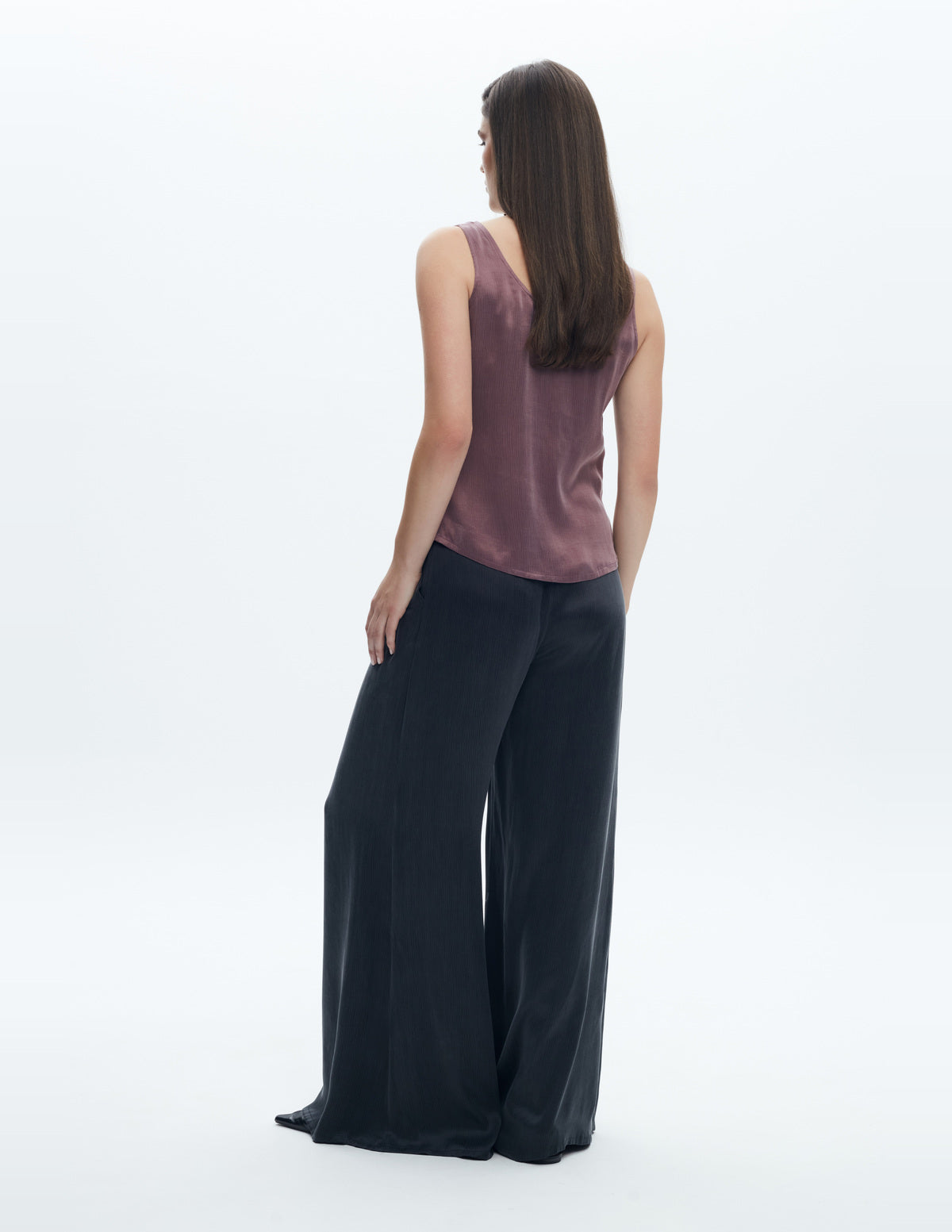Moon Pants Dark Grey Cupro – LIUBA FW26, photo 64491