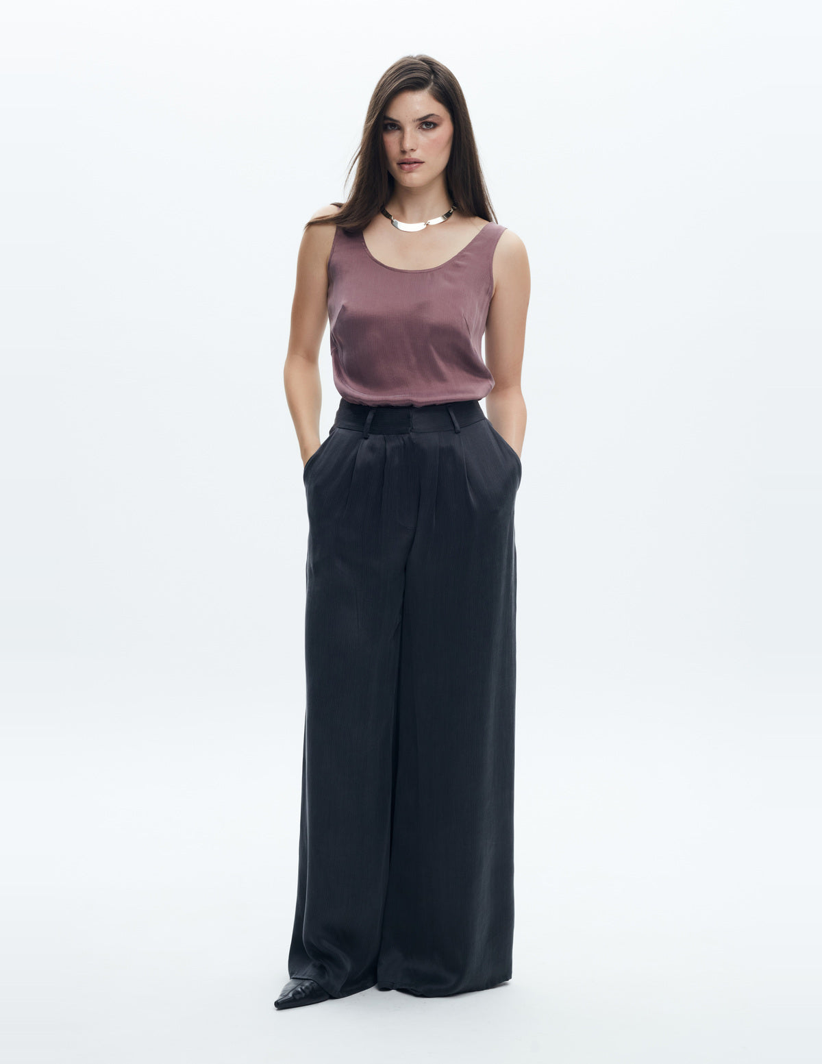 Moon Slip Tank Top Dusty Pink – LIUBA FW26, photo 64527