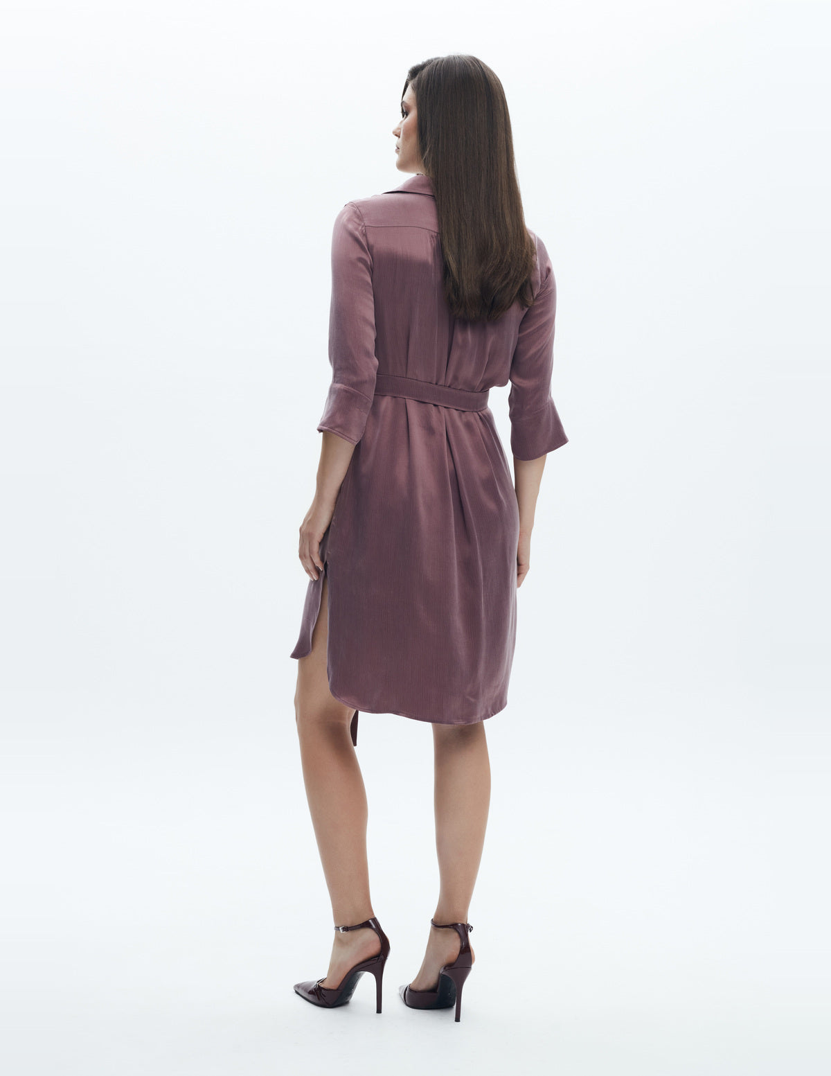 Camille Shirt Mini Dress Dusty Pink – LIUBA FW26, photo 64956