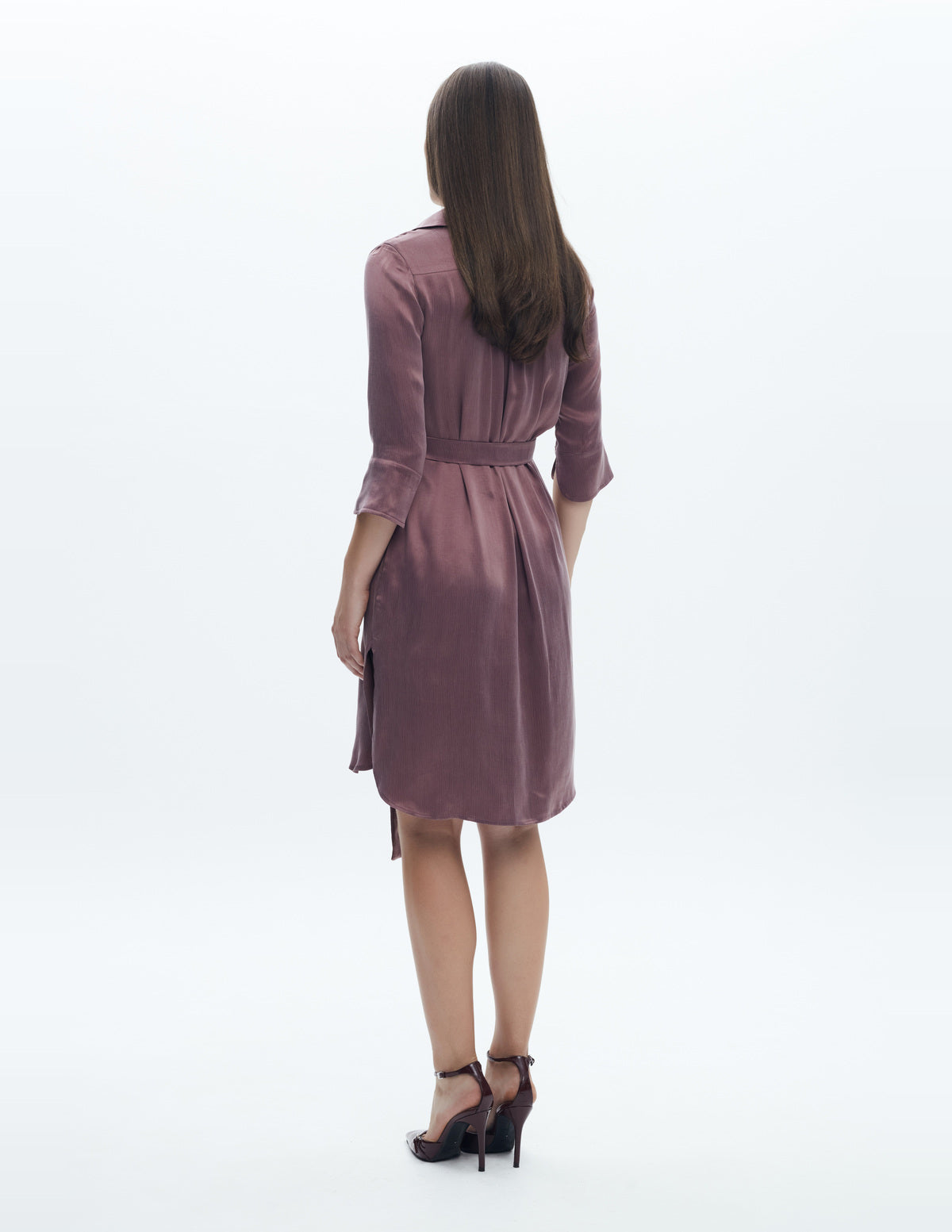Camille Shirt Mini Dress Dusty Pink – LIUBA FW26, photo 64964