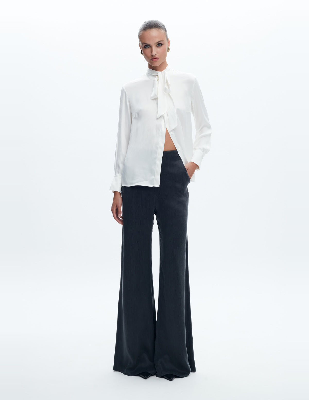 Rommi Pants Black Silk – LIUBA FW26, photo 65170