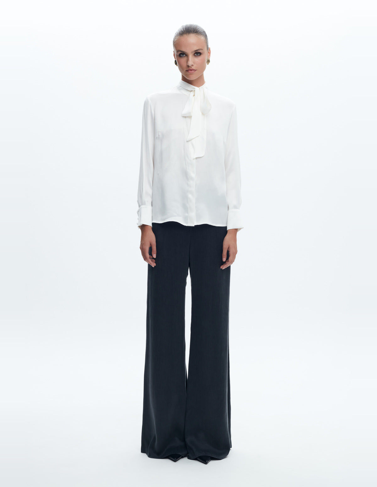 Rommi Pants Black Silk – LIUBA FW26, photo 65174