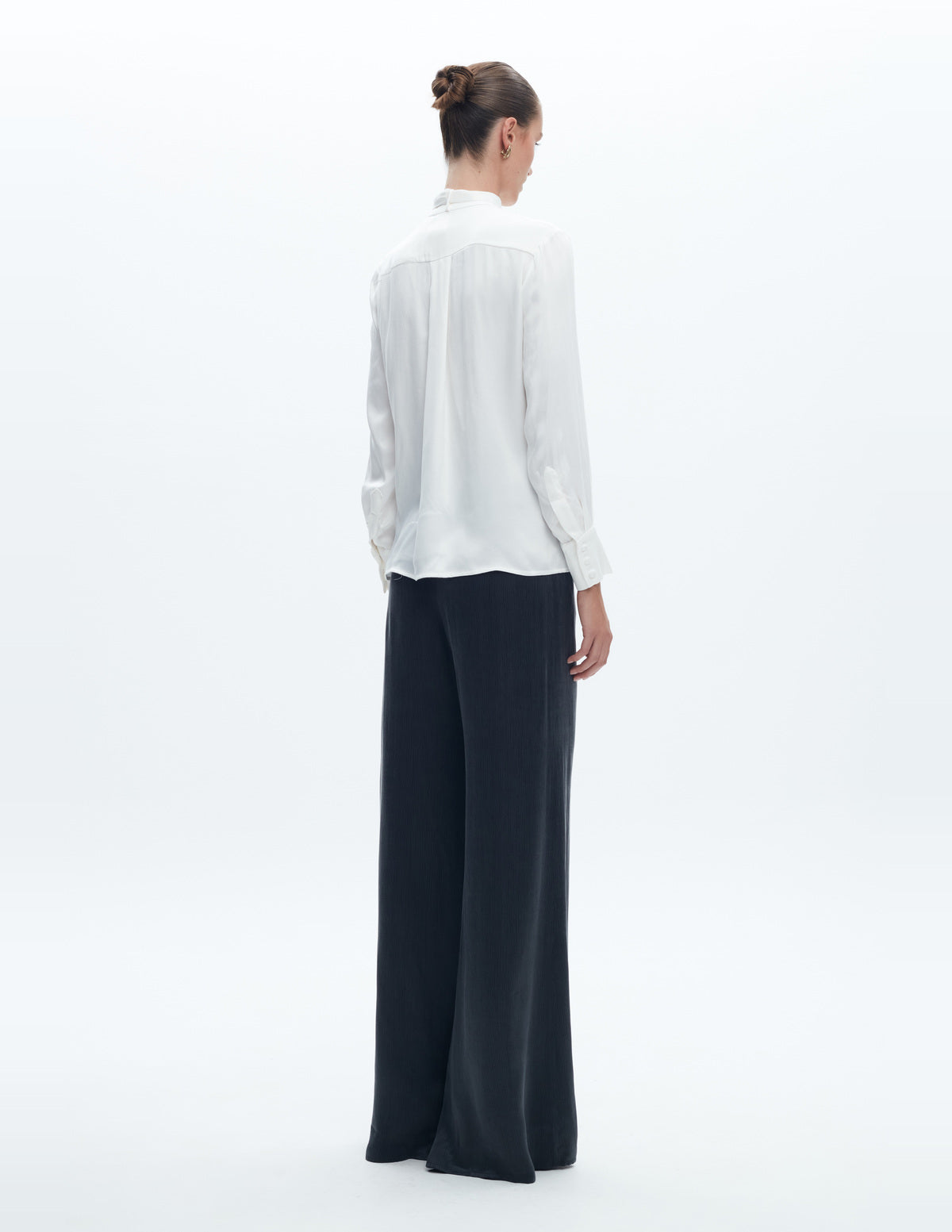 Rommi Pants Black Silk – LIUBA FW26, photo 65192