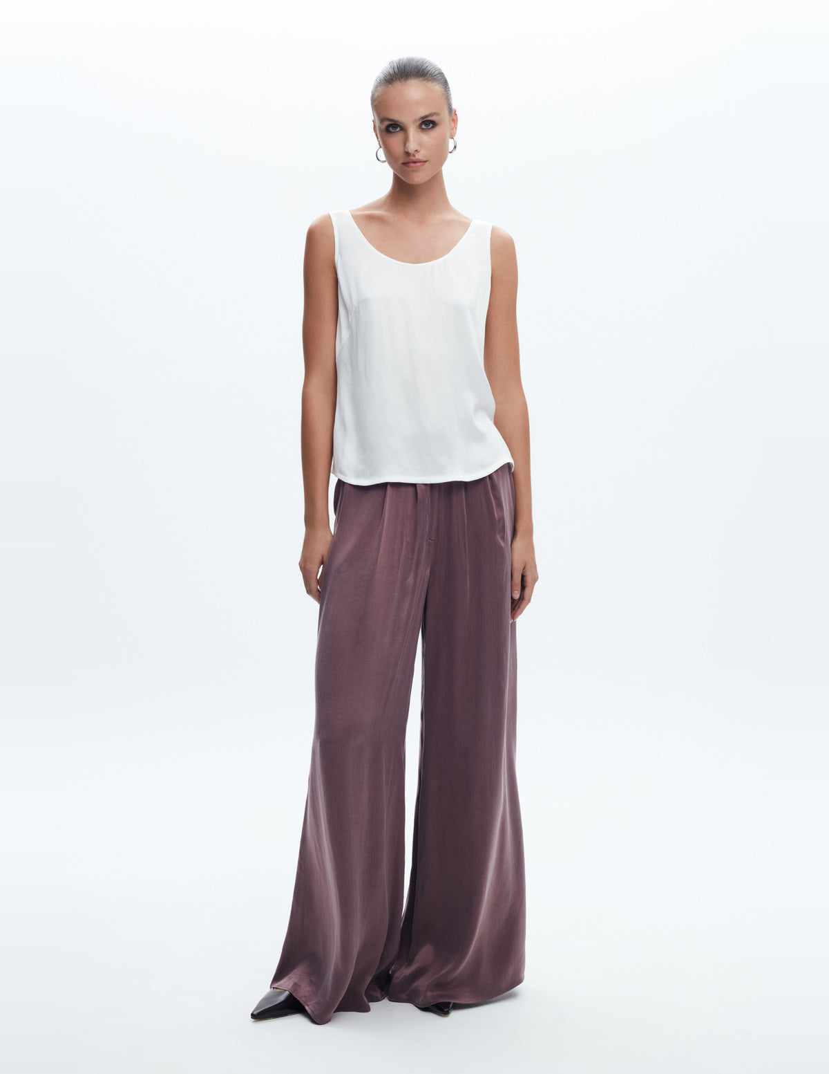 Moon Slip Tank Top Off White – LIUBA FW26, photo 65365