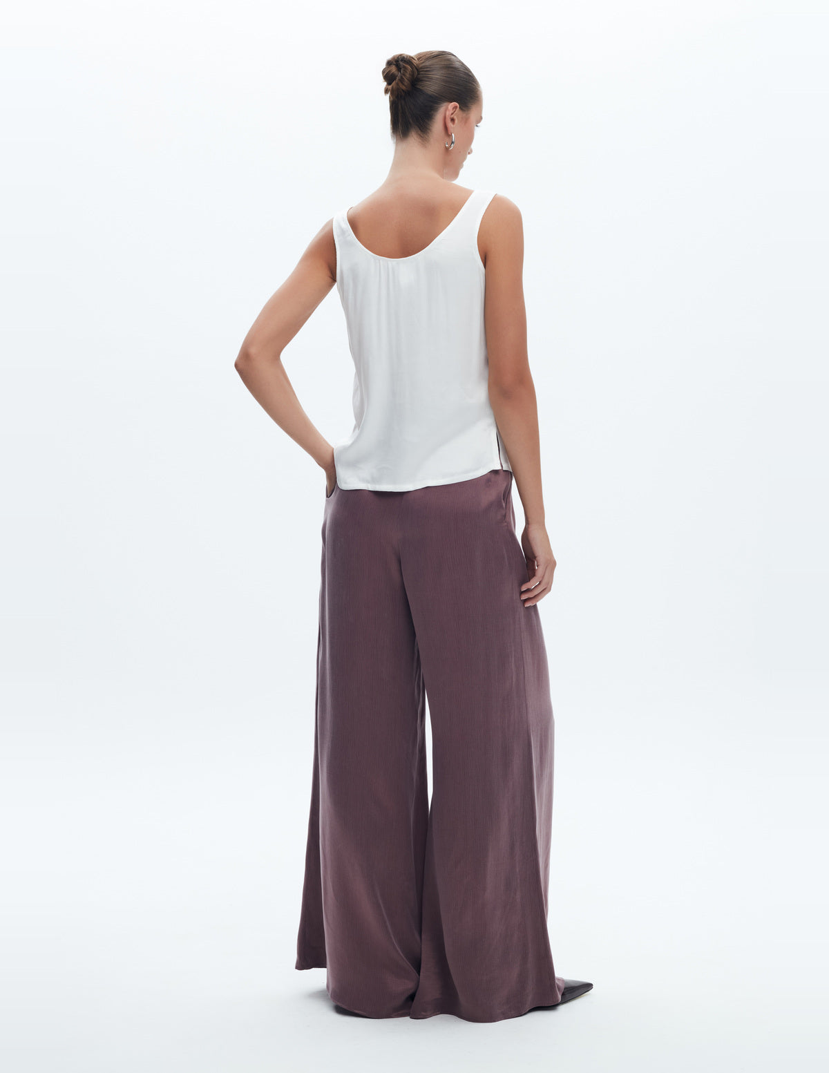 Moon Slip Tank Top Off White – LIUBA FW26, photo 65388