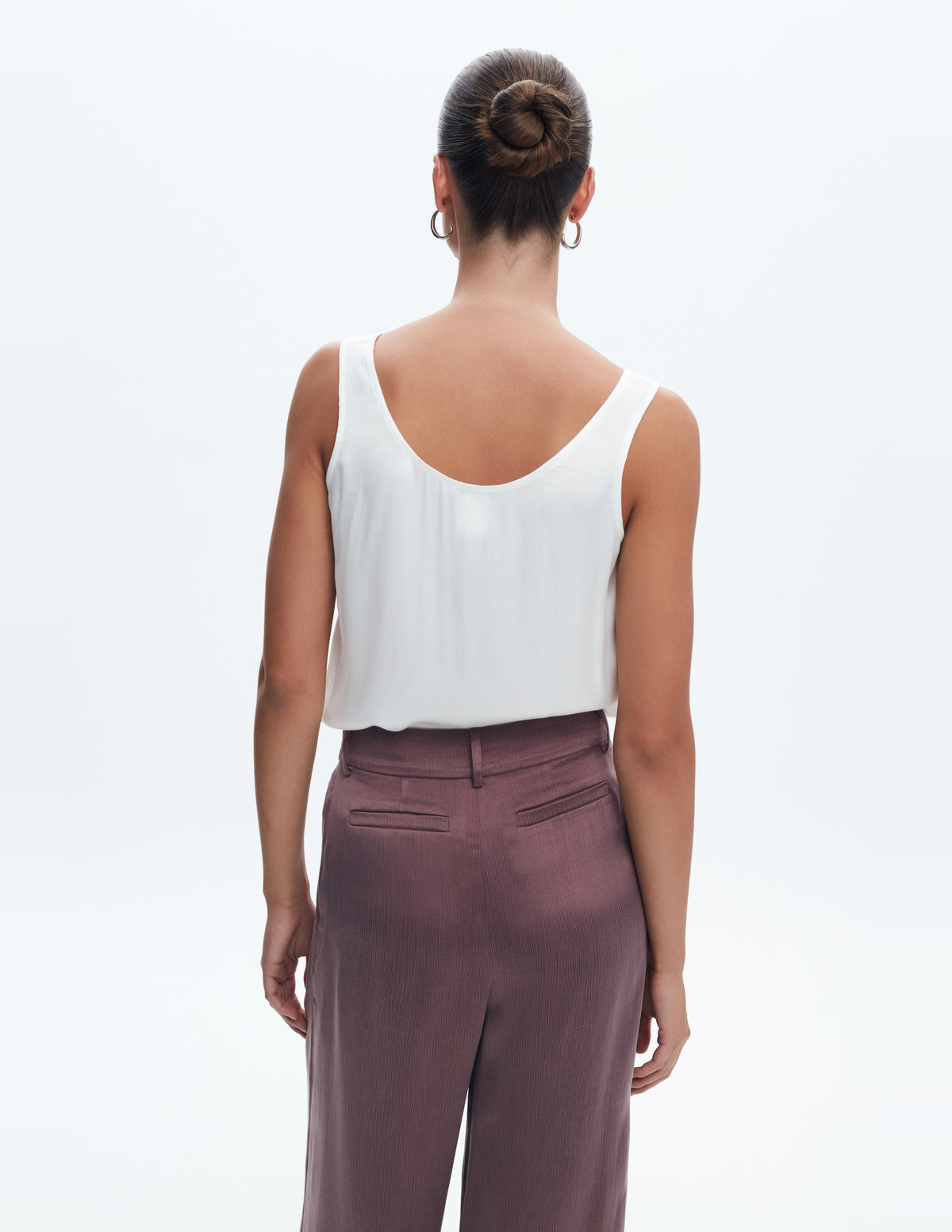 Moon Slip Tank Top Off White – LIUBA FW26, photo 65405