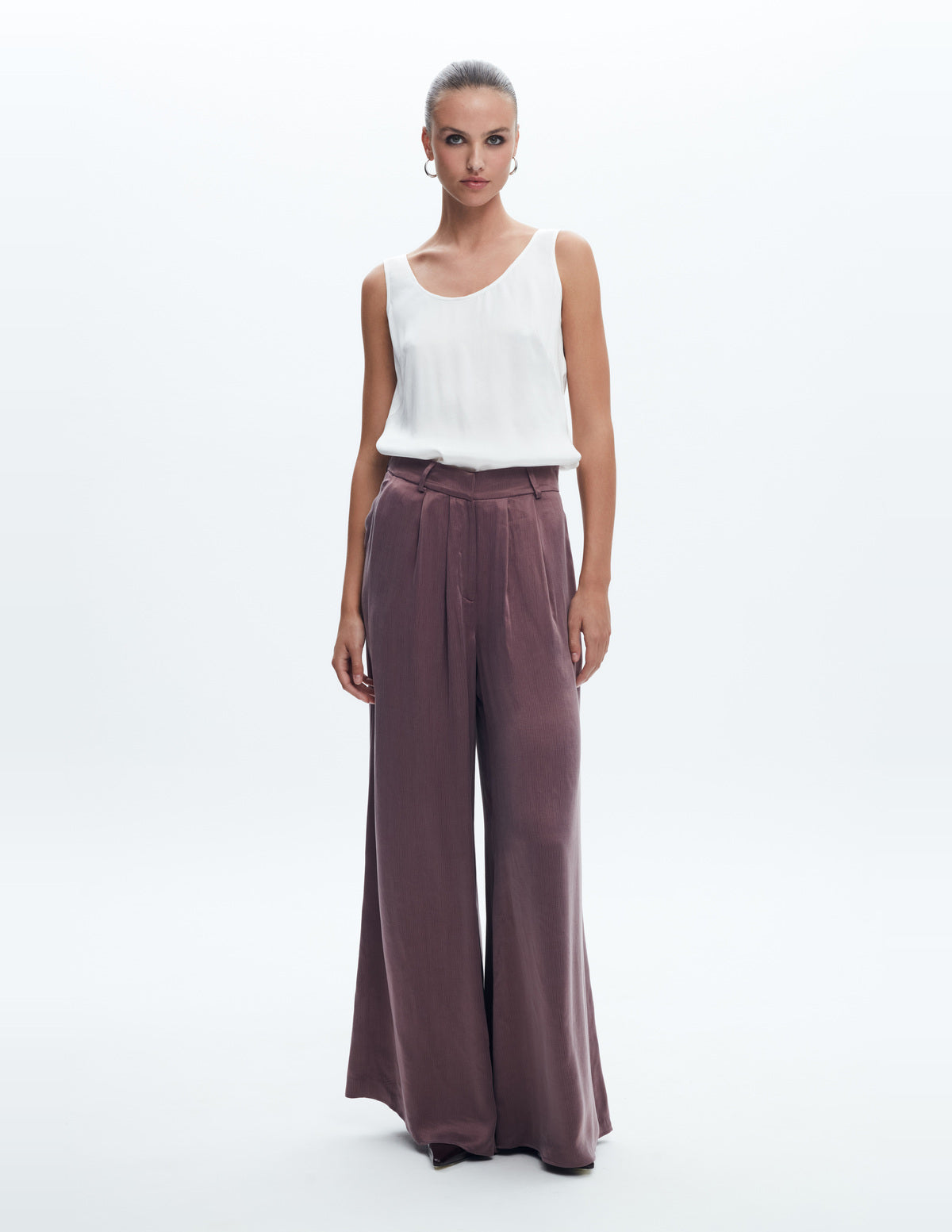 Moon Slip Tank Top Off White – LIUBA FW26, photo 65413