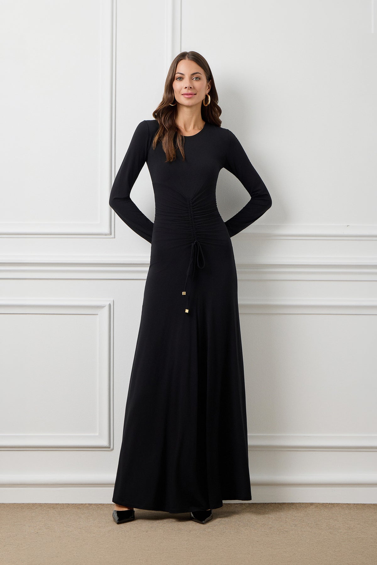 Black Emily Maxi Dress