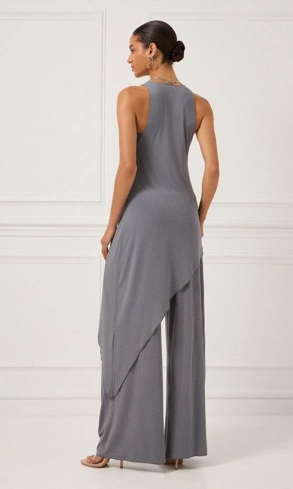 Lydia Long Top, Grey