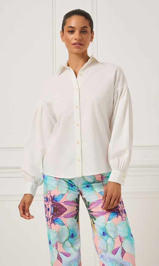 Βαμβακερό Πουκάμισο Λευκό, LEA