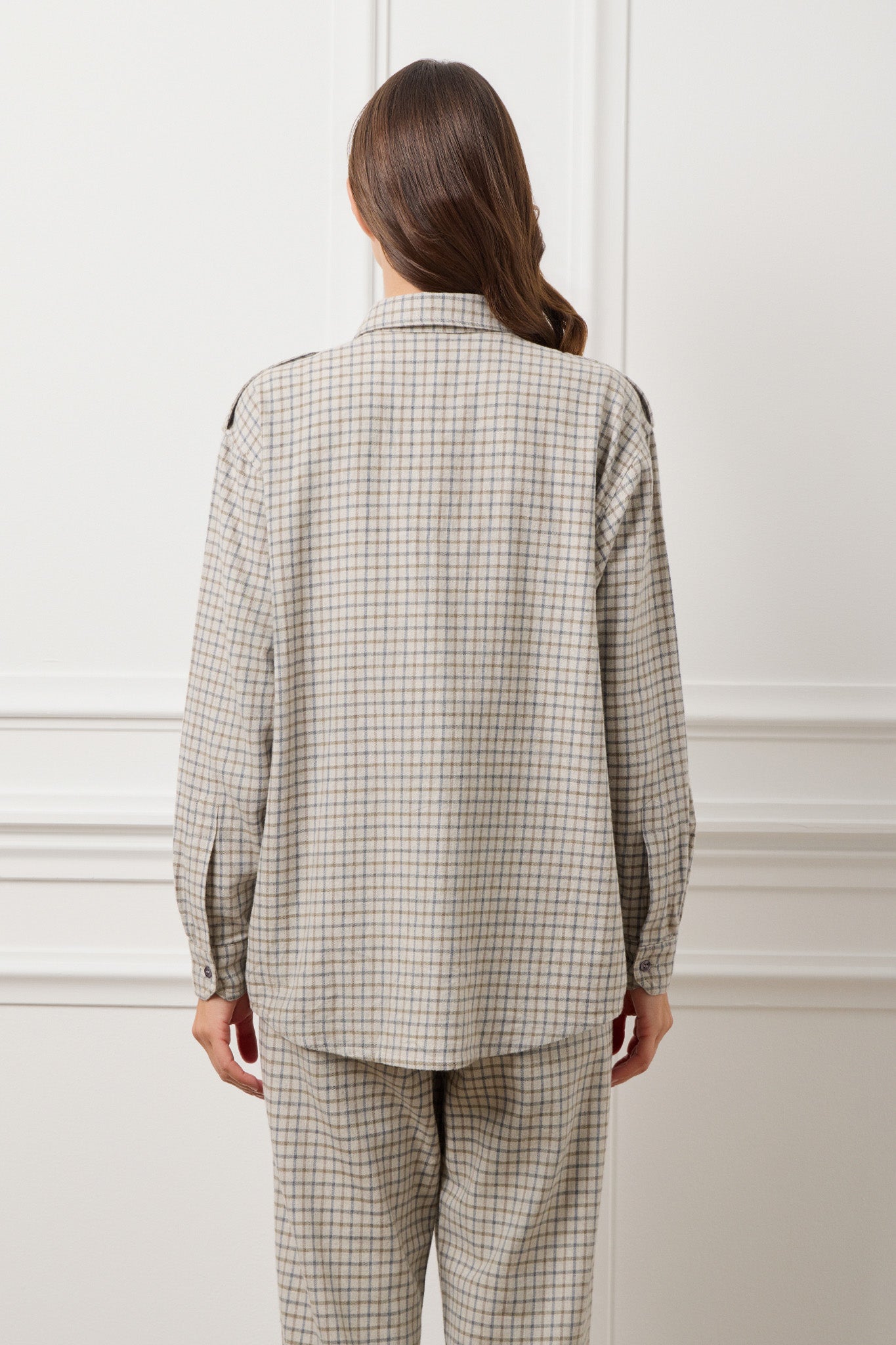 Grey Small Shirt Plaid Elena