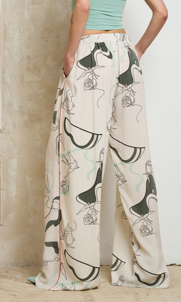 Wide Leg Pants, DAISY