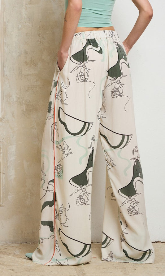 Wide Leg Pants, DAISY