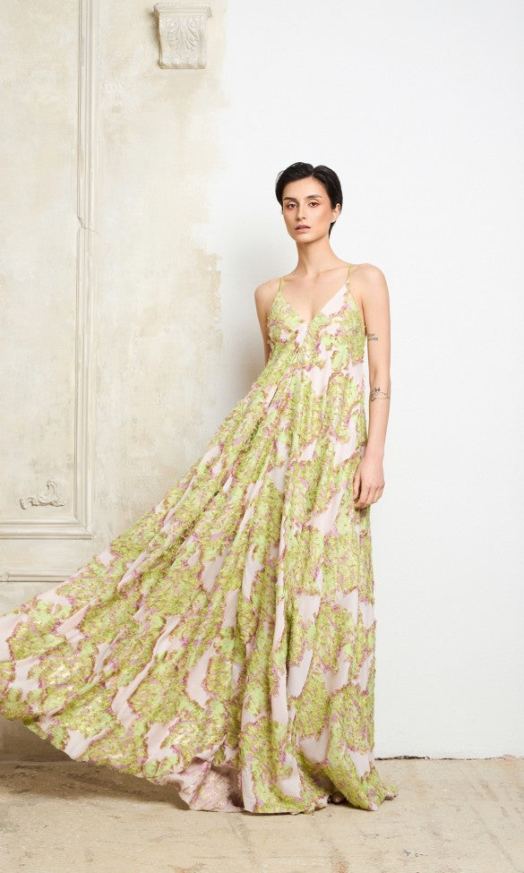 Margarita Maxi Dress - Green