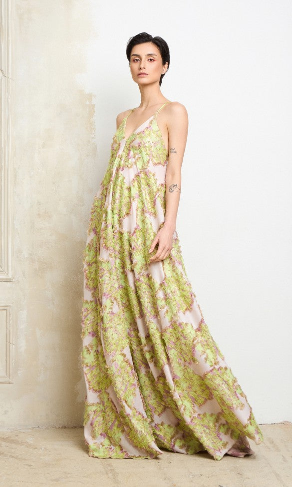 Margarita Maxi Dress - Green