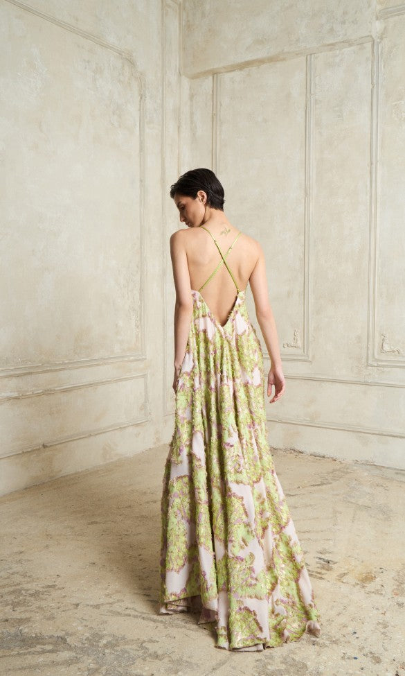 Margarita Maxi Dress - Green