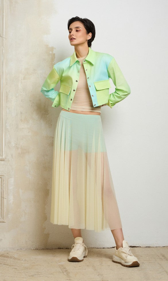 Net Skirt Yellow, IRIS