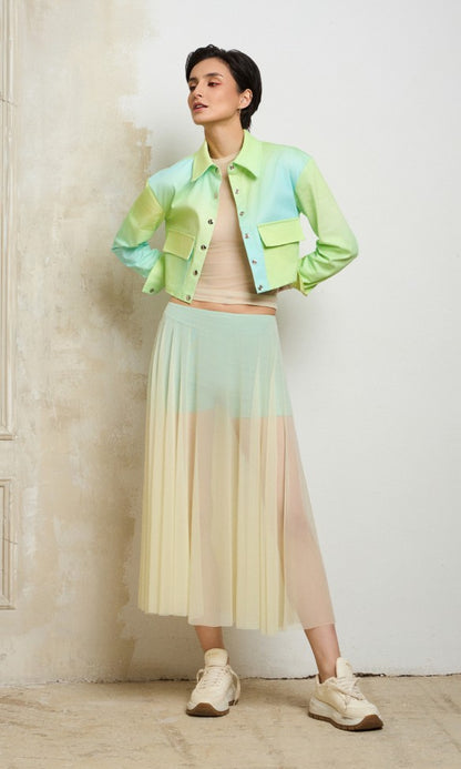 Net Skirt Yellow, IRIS