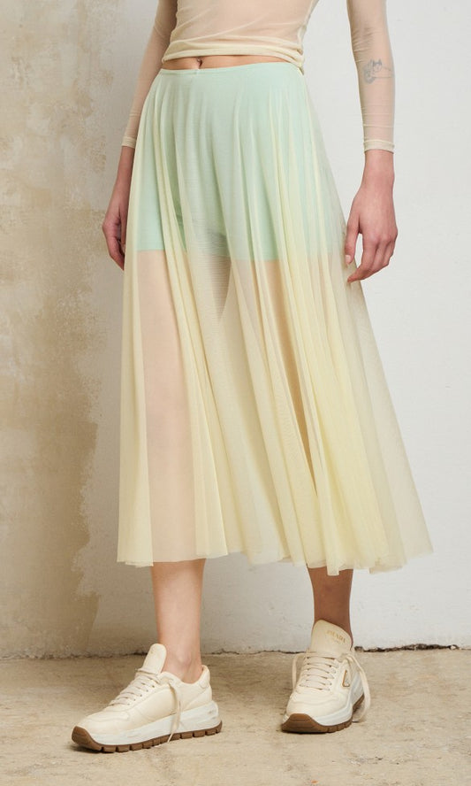 Net Skirt Yellow, IRIS