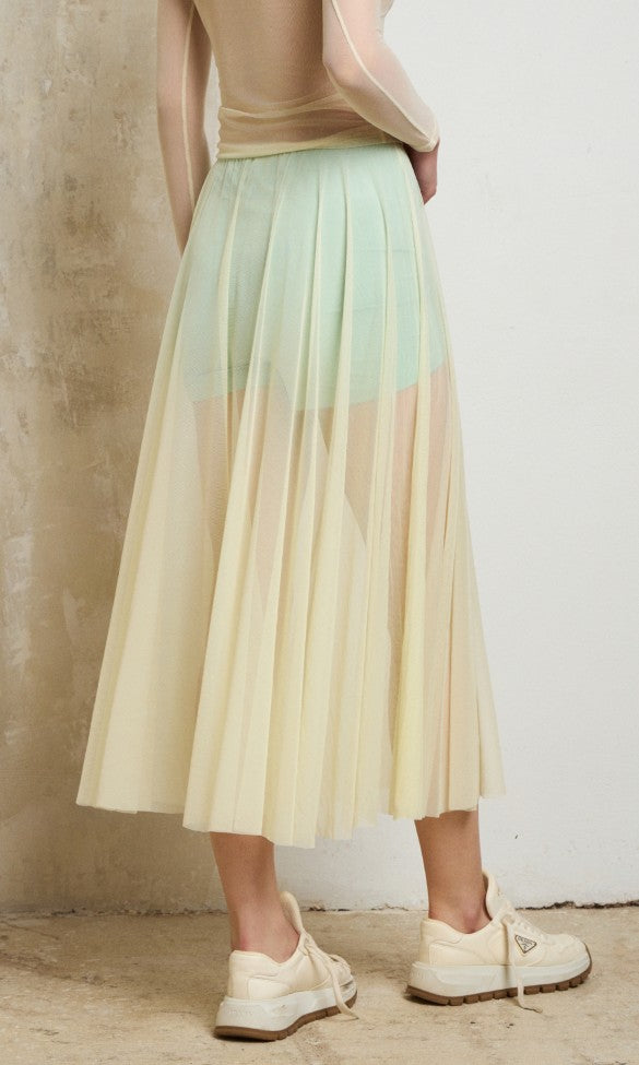 Net Skirt Yellow, IRIS