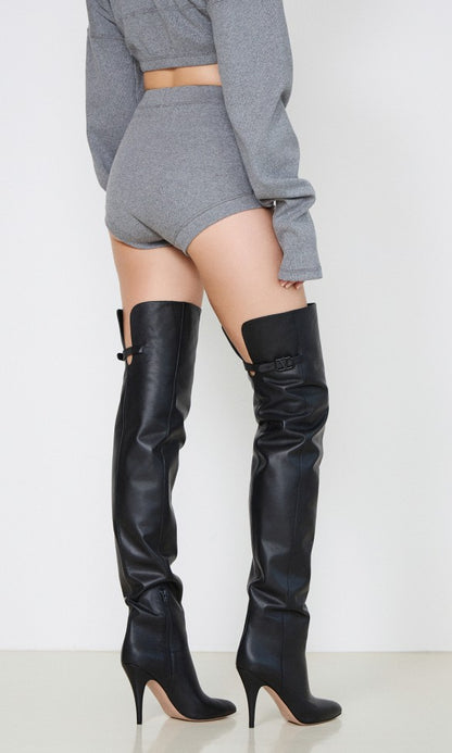 Μικρό Σορτς Rib Γκρι TAMARA