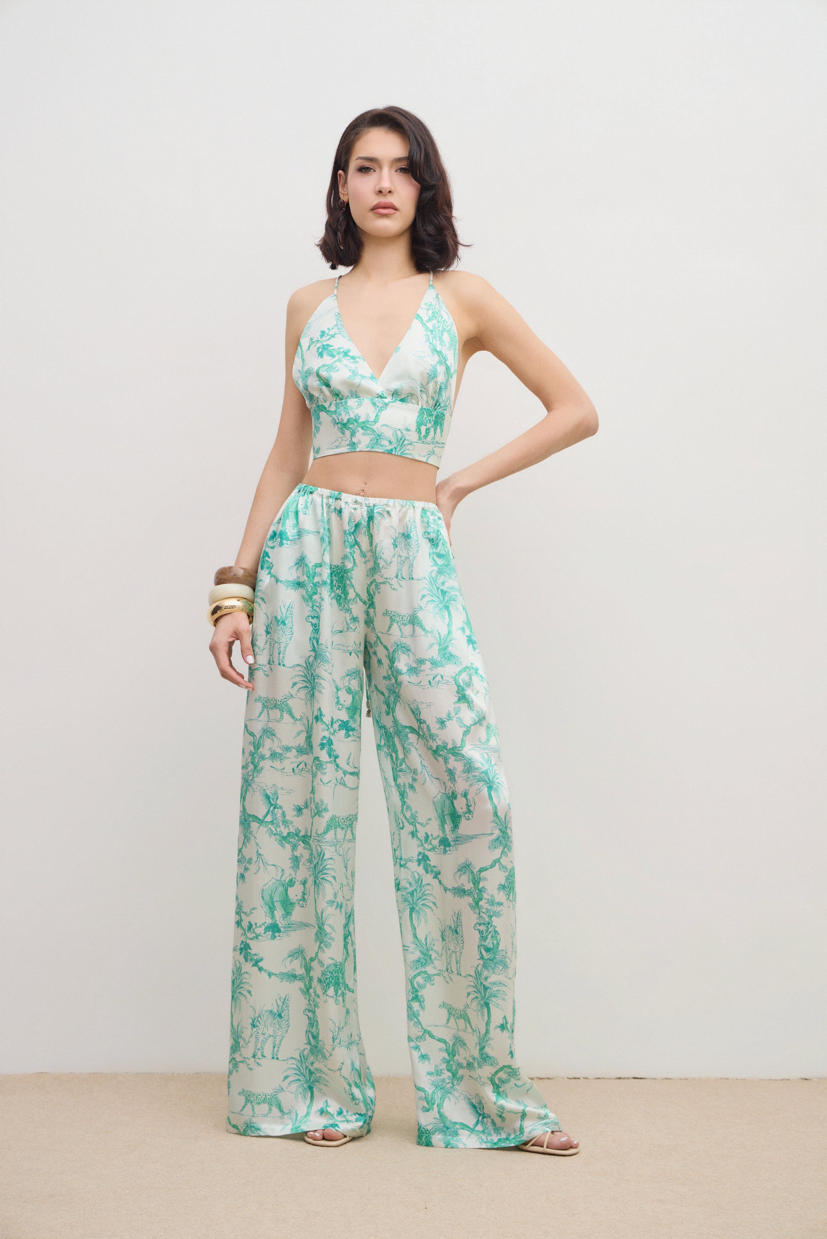 Aérie Crop Top - Green