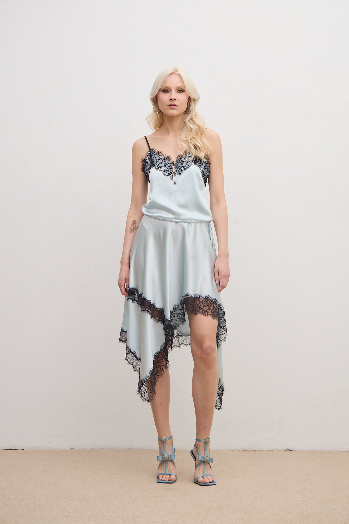 Serenity Skirt  Baby Blue