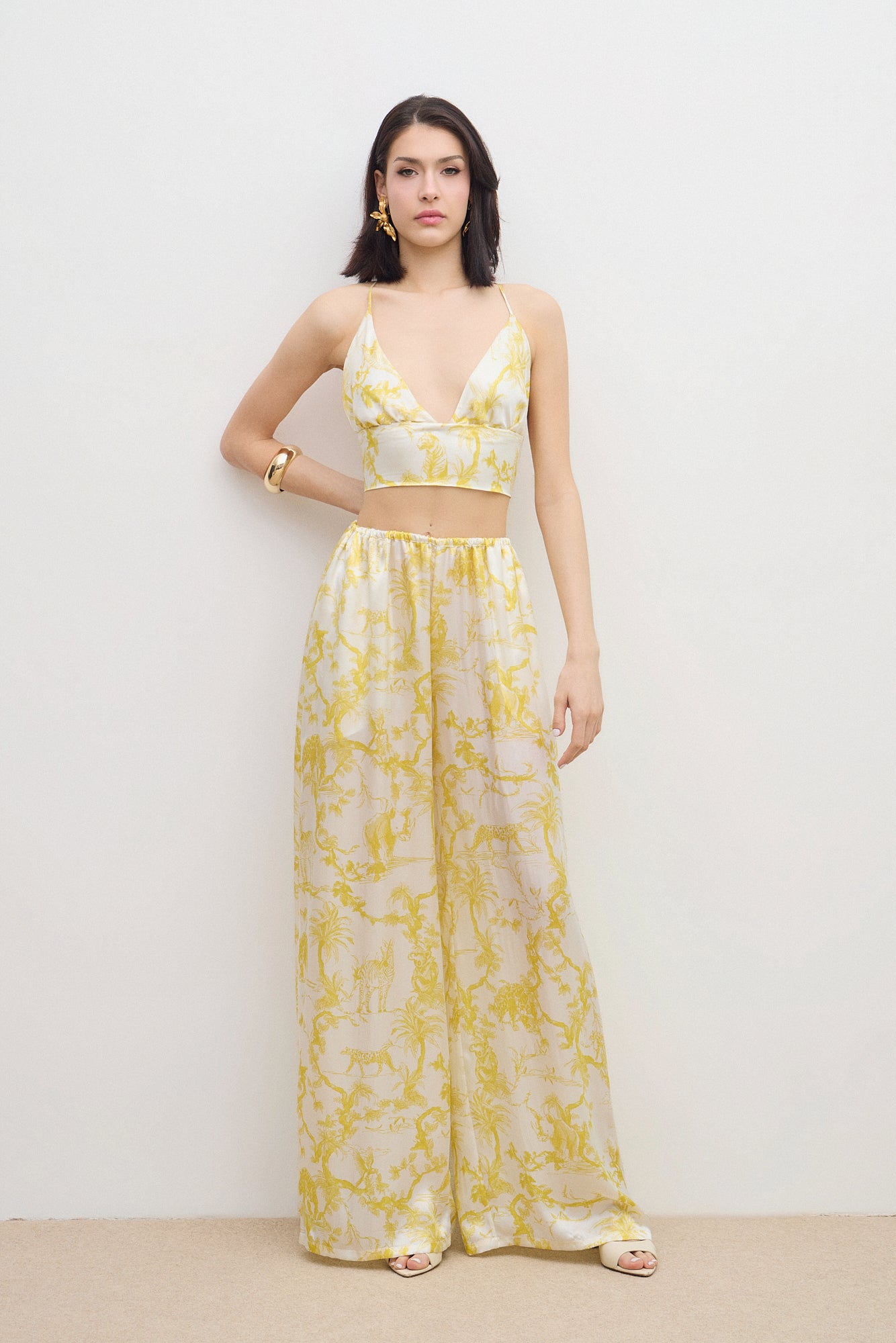 Aérie Crop Top - Yellow