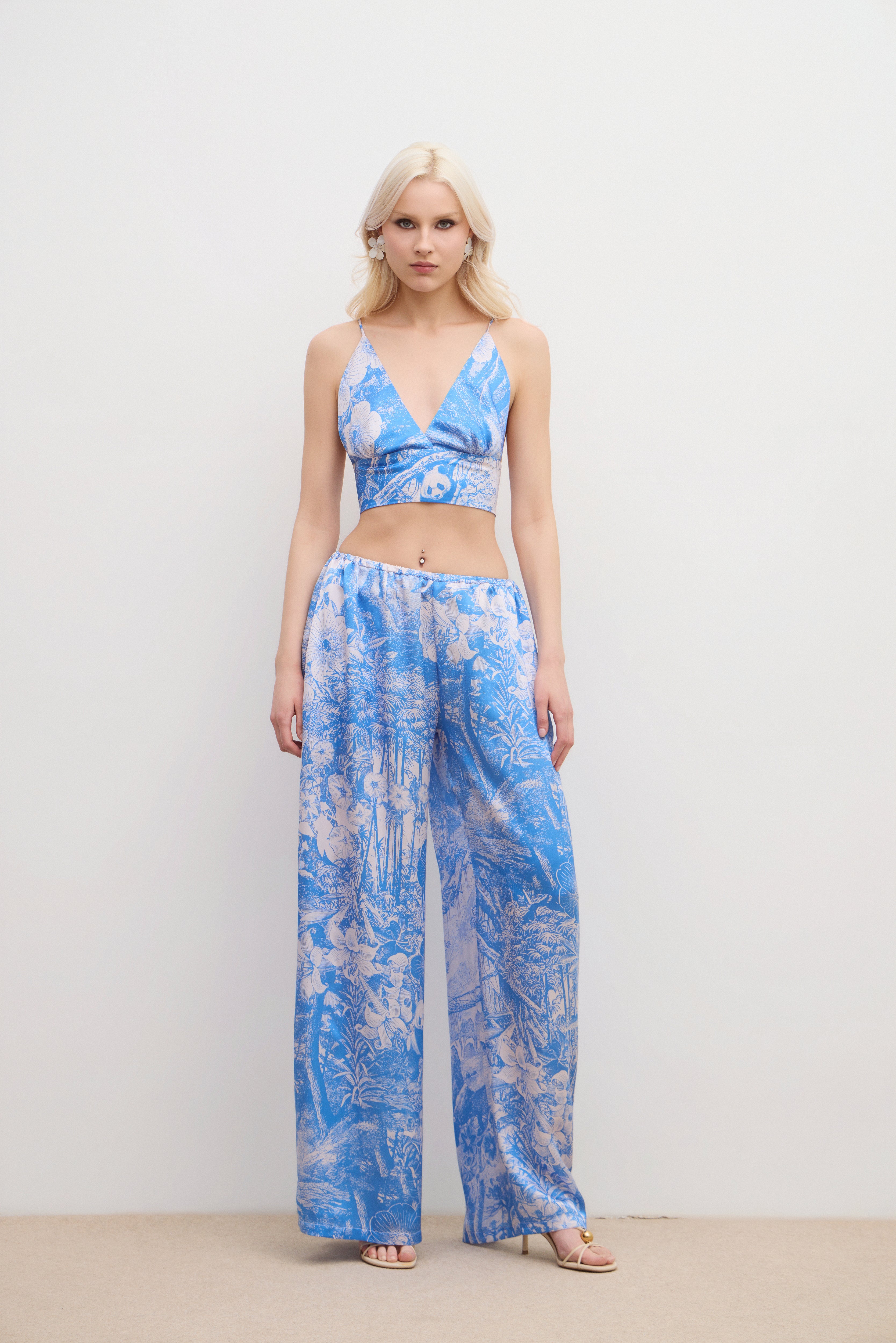 Aérie Crop Top - Blue